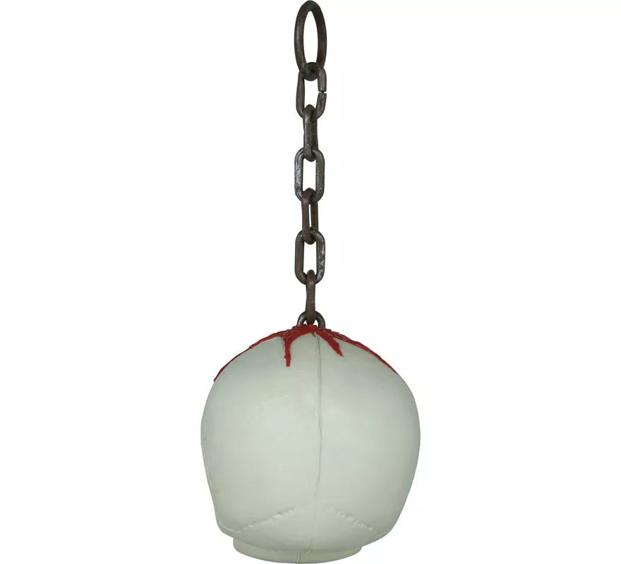 Translation missing: de.Calavera con Cadena de 40 cm