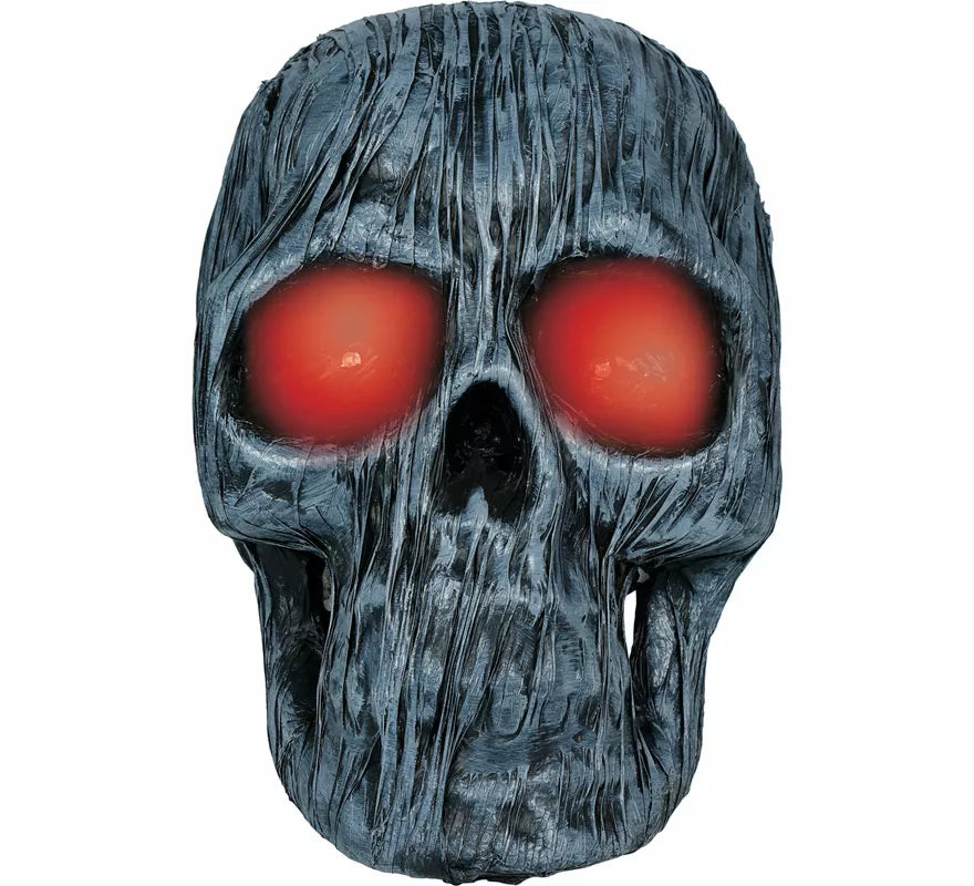 Translation missing: de.Calavera Fantasma Gris con Luz de 35 cm