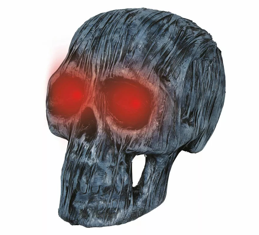 Translation missing: de.Calavera Fantasma Gris con Luz de 35 cm