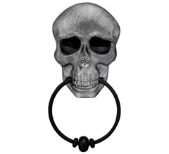 Türschild mit Totenkopf, animierten Augen und gruseliger Stimme