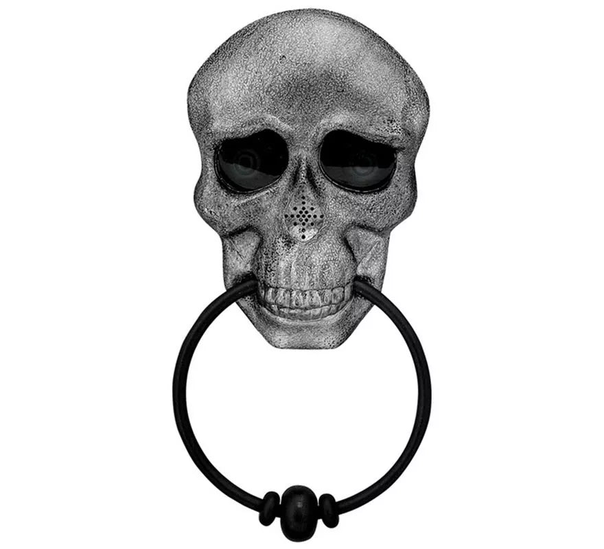 Translation missing: de.Calavera para Puerta con Ojos Animados y Voz Espeluznante