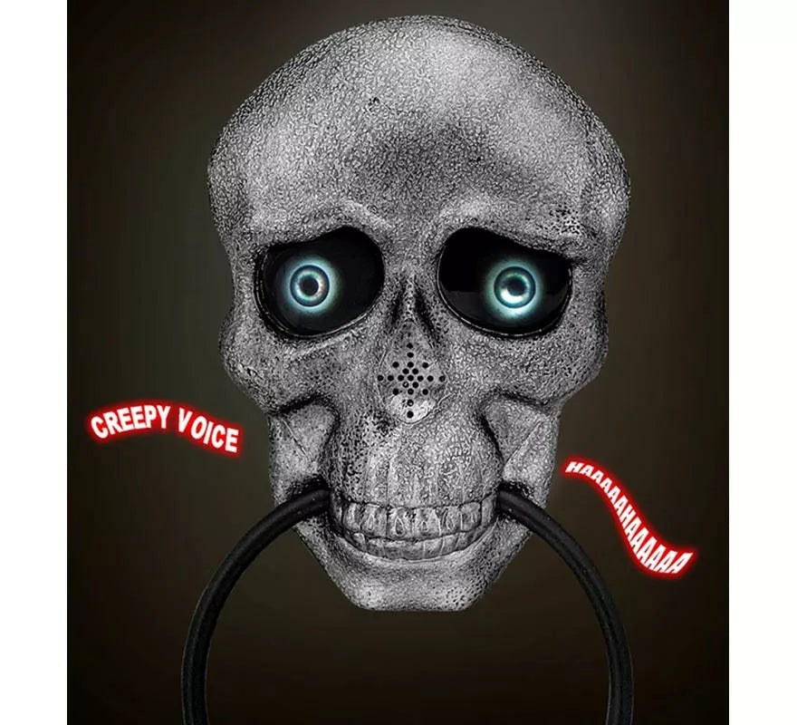 Translation missing: de.Calavera para Puerta con Ojos Animados y Voz Espeluznante