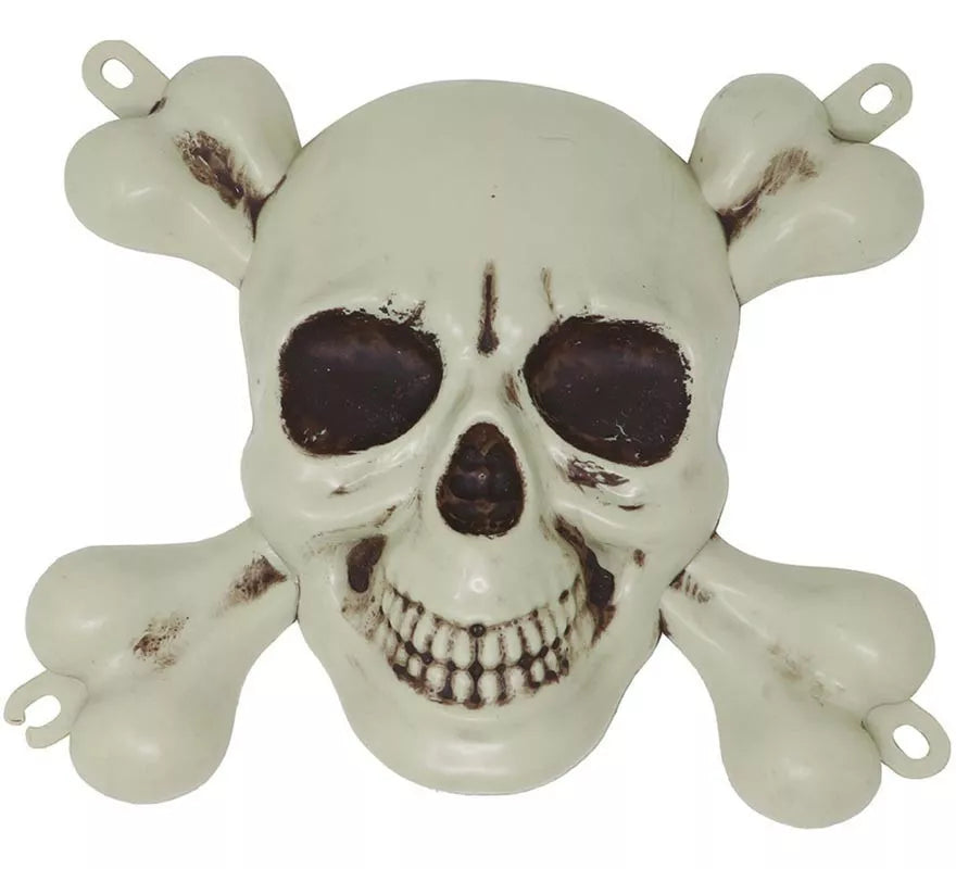 Translation missing: de.Calavera y Tibias Pirata 25x30 cm