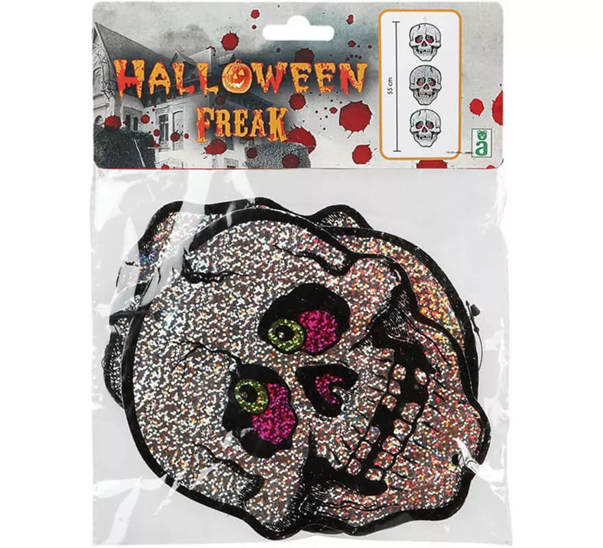 Calaveras Colgantes de Decoración 55 cm