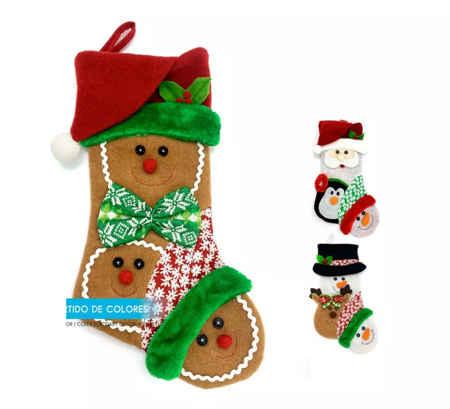 Translation missing: de.Calcetín de Decoración de Navidad en modelos surtidos de 50 cm