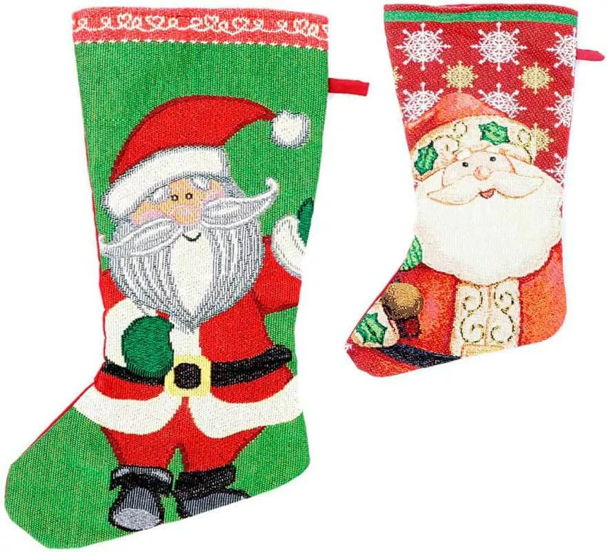 Translation missing: de.Calcetín de Papá Noel de 45 cm en varios colores