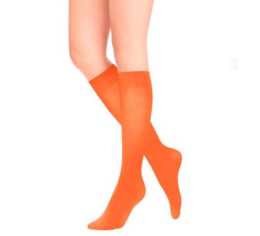 Calcetines altos o Medias cortas Lisas en varios colores