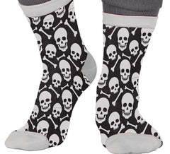 Halloween Totenkopf Socken in den Größen 22 bis 48