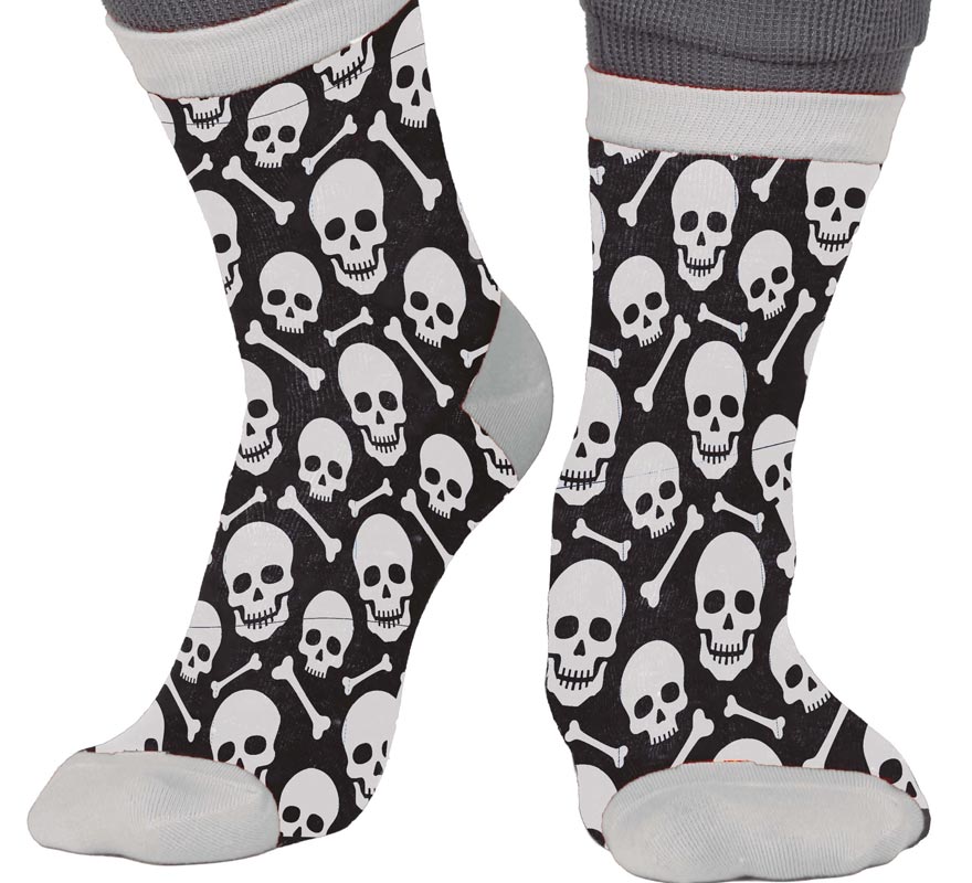 Translation missing: de.Calcetines de Calaveras para Halloween en números del 22 al 48