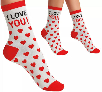 Calcetines de Corazones para adultos
