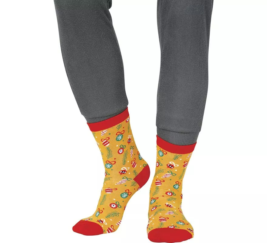 Translation missing: de.Calcetines Navideños Adornos y Hojas en números del 22 al 48