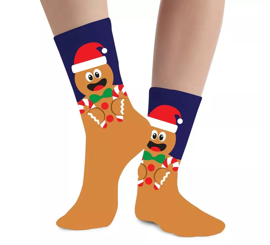 Translation missing: de.Calcetines Navideños de Muñeco de Jengibre