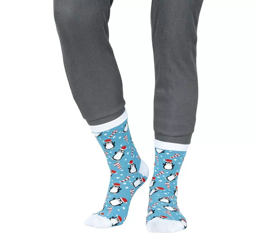 Calcetines Navideños Muñeco de Nieve en números del 22 al 48