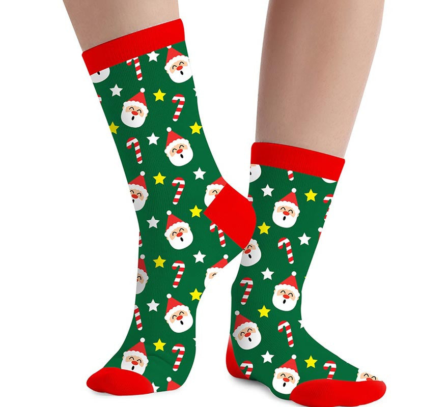 Translation missing: de.Calcetines Navideños Papá Noel en números del 22 al 48