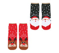 Calcetines Navideños Reno y Papá Noel en modelos surtidos adulto