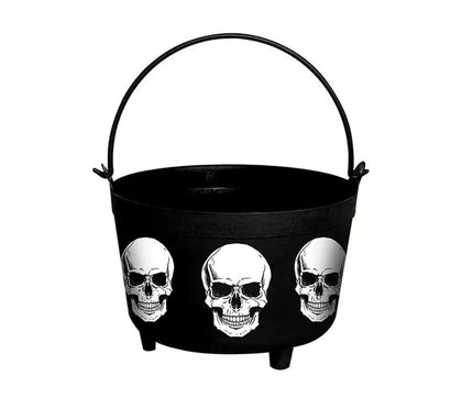 Caldero Calavera temible de 24x23x15 cm