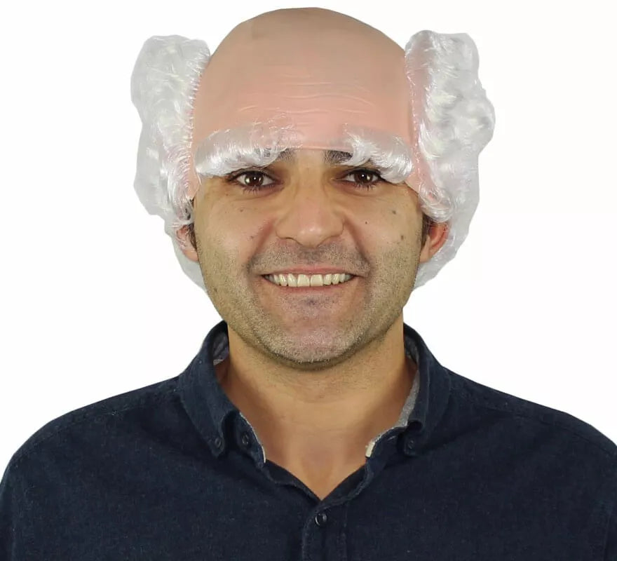 Translation missing: de.Calva con pelo y cejas blancas de Abuelo