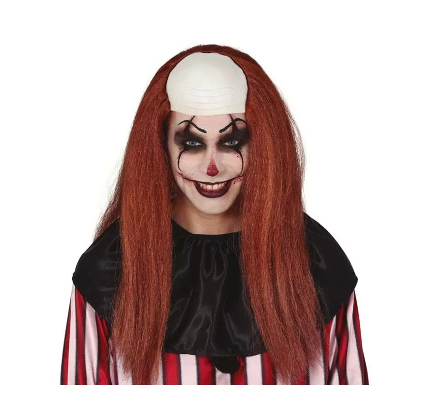 Translation missing: de.Calva de Payaso con Pelo Castaño