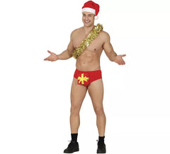 Rote Weihnachtsgeschenk-Boxershorts für Erwachsene