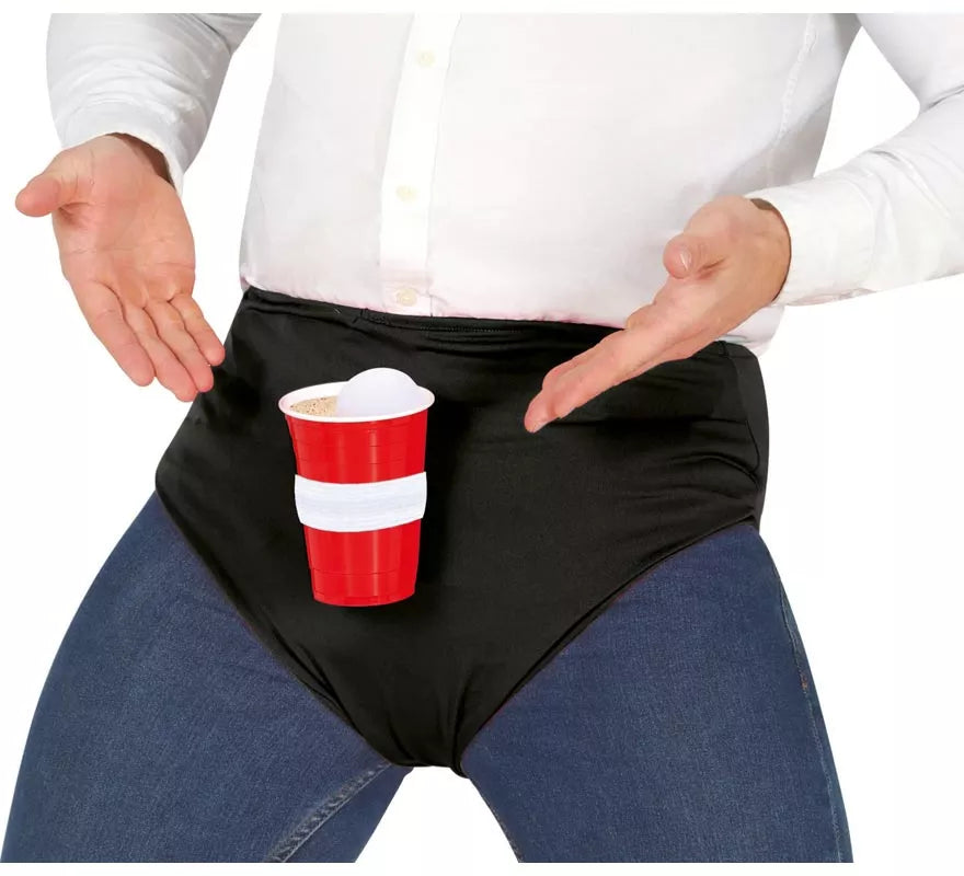 Calzoncillos negro Ping-Pong Beer adulto