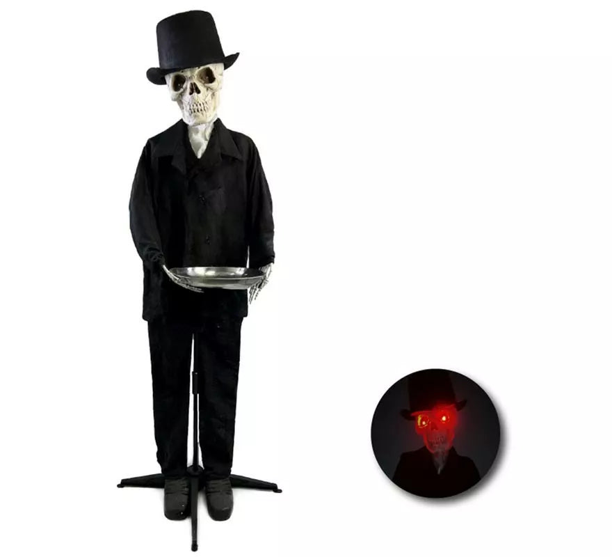 Translation missing: de.Camarero Muerto con base, luz y sonido de 170x155 cm