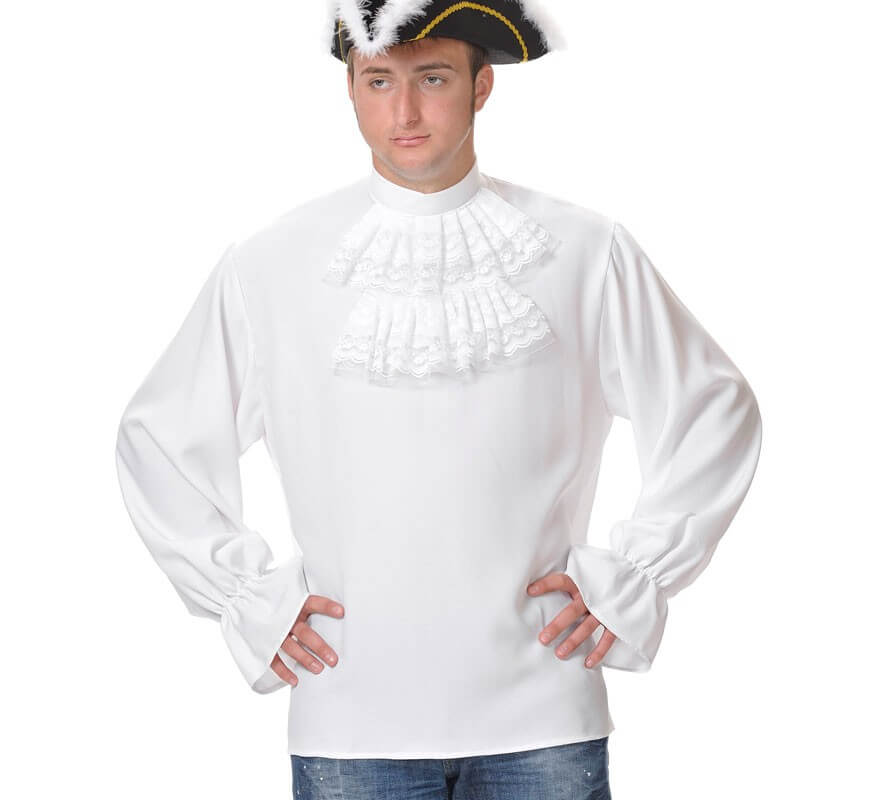 Translation missing: de.Camisa Blanca con Chorreras