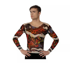 Drachentätowierungs-Shirt