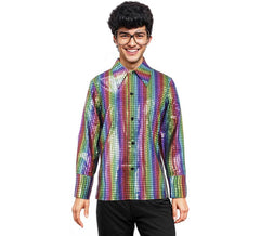 Bling Regenbogen -Shirt für Männer