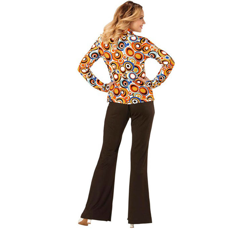 Translation missing: de.Camisa Disco Estampada Años 70 para mujer