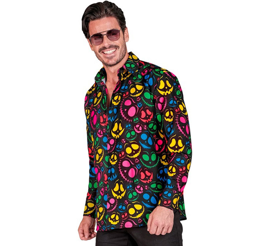 Translation missing: de.Camisa Fantasmas neón para hombre