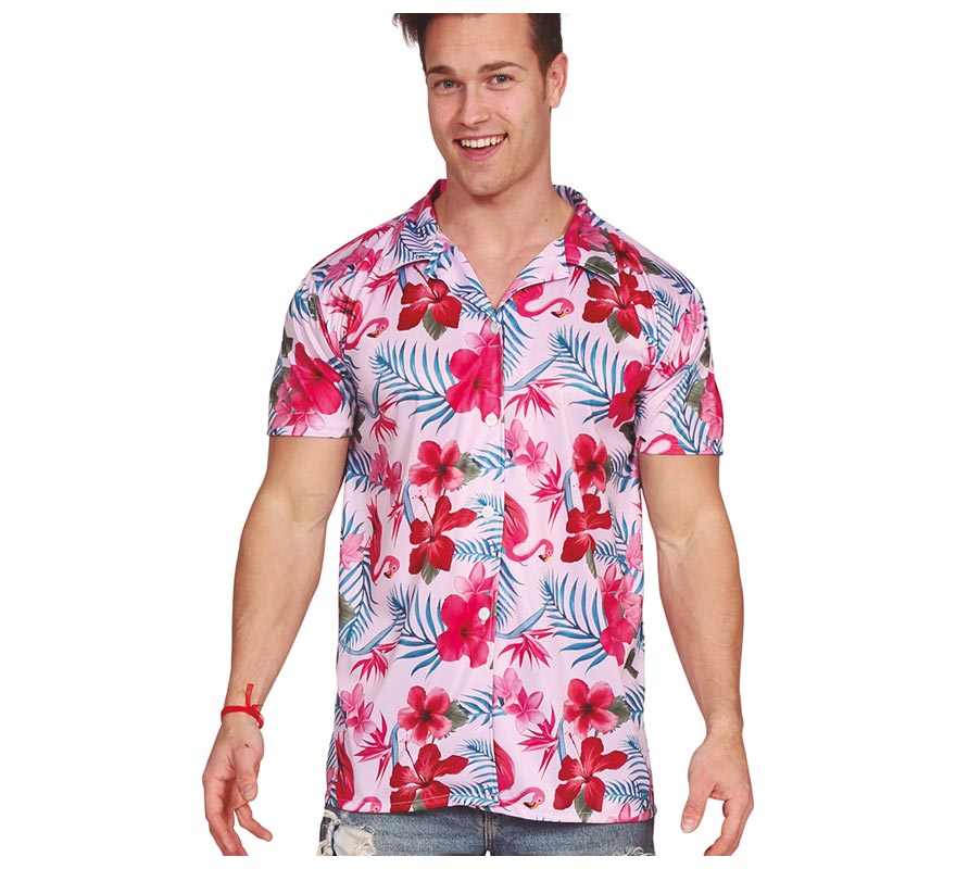 Translation missing: de.Camisa Hawaiana de Flamenco para hombre