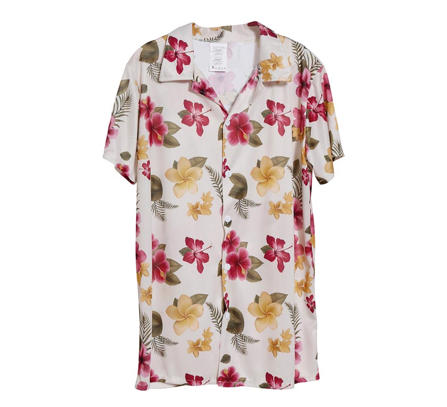 Translation missing: de.Camisa Hawaiana de Flores para hombre