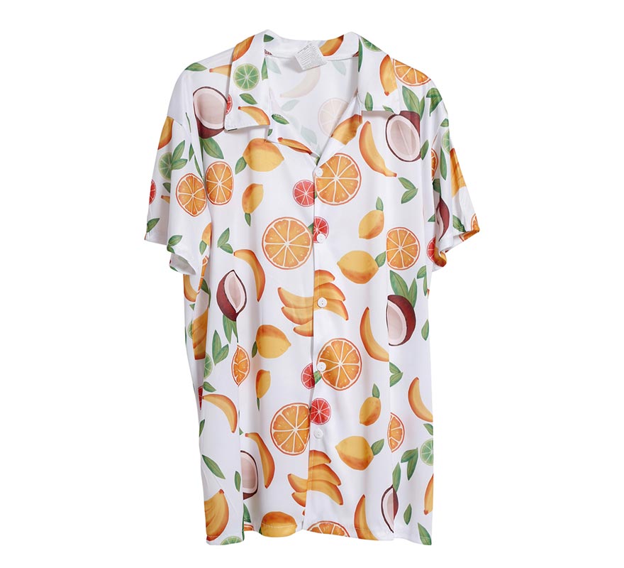 Camisa Hawaiana de Frutas para hombre