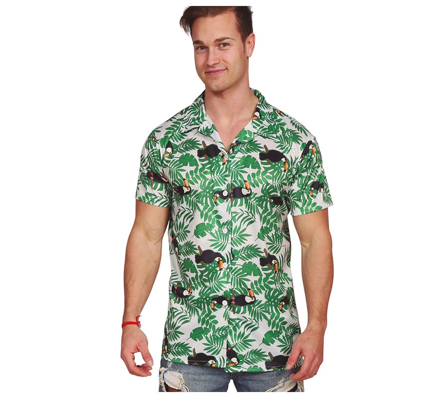 Camisa Hawaiana de Palmeras para hombre