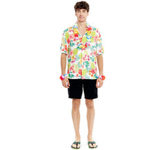 Herren-Hawaiihemd mit Blumenmuster
