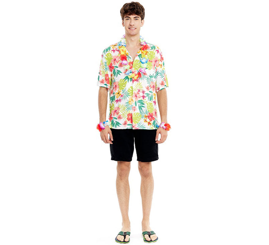 Translation missing: de.Camisa Hawaiana Floral para hombre