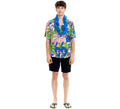 Camisa Hawaiana Tropical para hombre