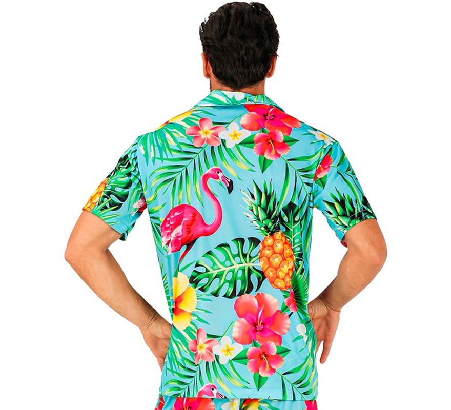Translation missing: de.Camisa manga corta Hawaiana Estampado Tropical para hombre