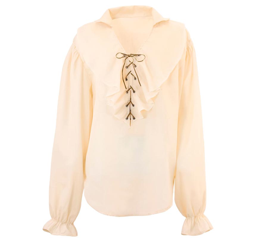 Translation missing: de.Camisa Medieval Renacentista beige para mujer