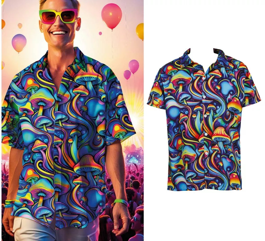 Translation missing: de.Camisa Psicodélica Setas para hombre