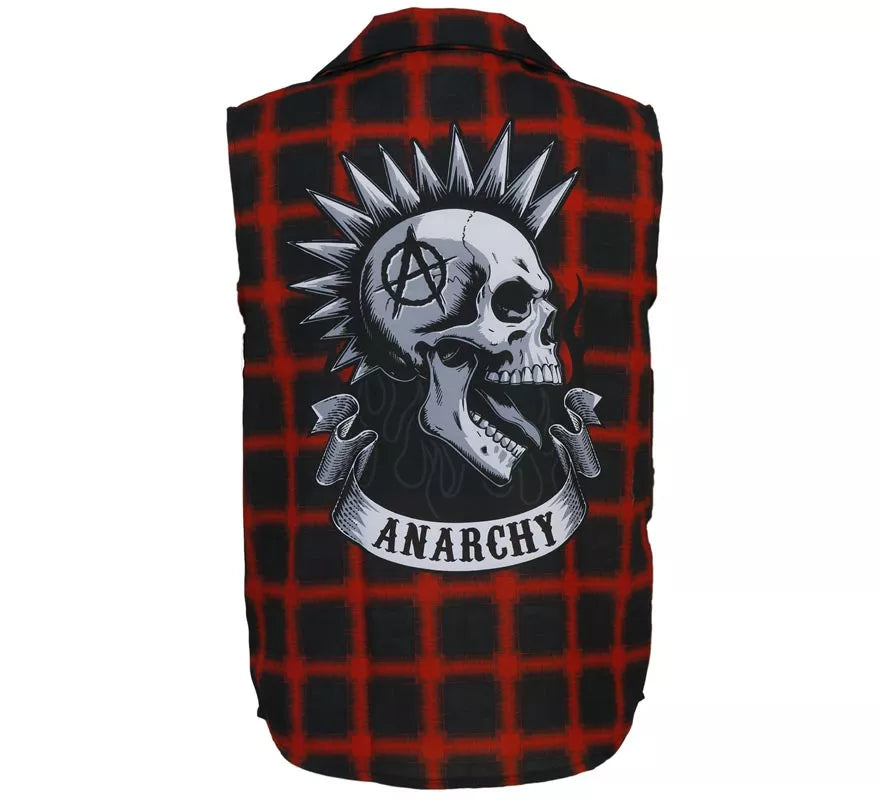 Translation missing: de.Camisa Punk a cuadros para hombre
