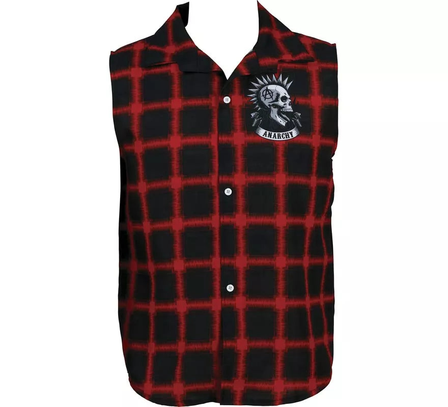 Translation missing: de.Camisa Punk a cuadros para hombre