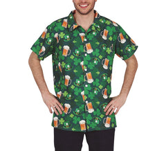 St. Patrick's Day Bier und Kleeblatt-Shirt für Erwachsene