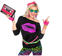 80er Jahre T-Shirt für Damen