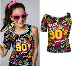 Damen-T-Shirt im 90er-Jahre-Stil