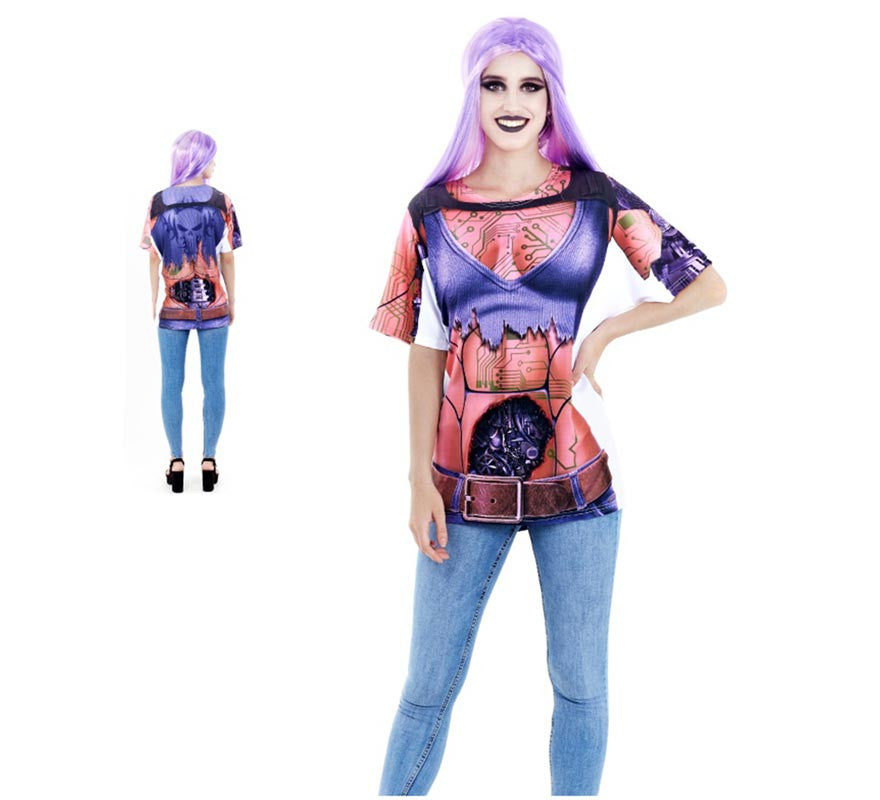 Translation missing: de.Camiseta con estampado Halloween para mujer