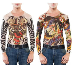 T-Shirt mit Tätowierungen 2 verschiedene Modelle