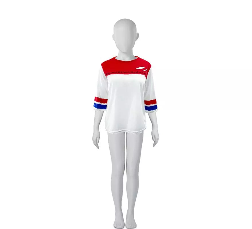 Translation missing: de.Camiseta de Béisbol de Payasa Villana para niña