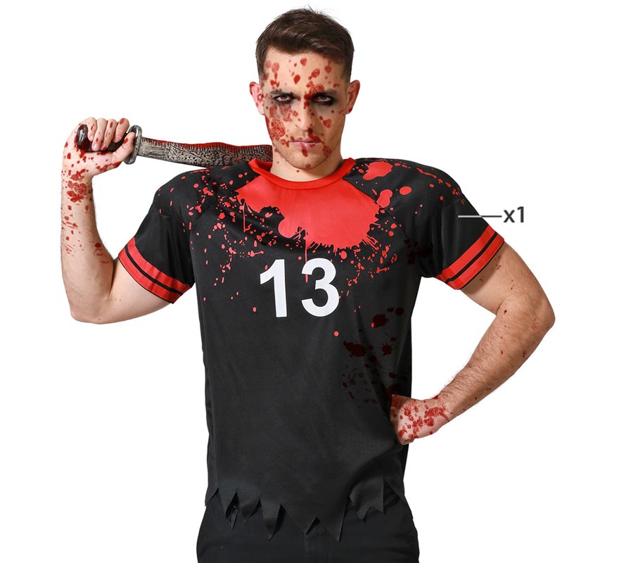 Translation missing: de.Camiseta de Jugador Rugby Sangriento para hombre