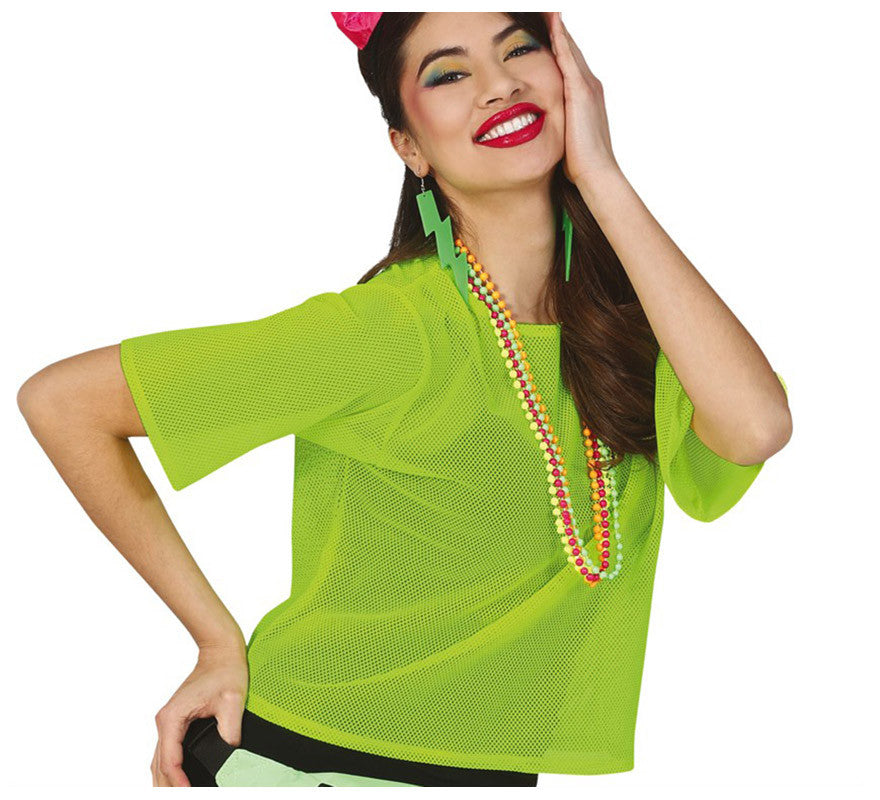 Camiseta de red o rejilla Neón en varios colores